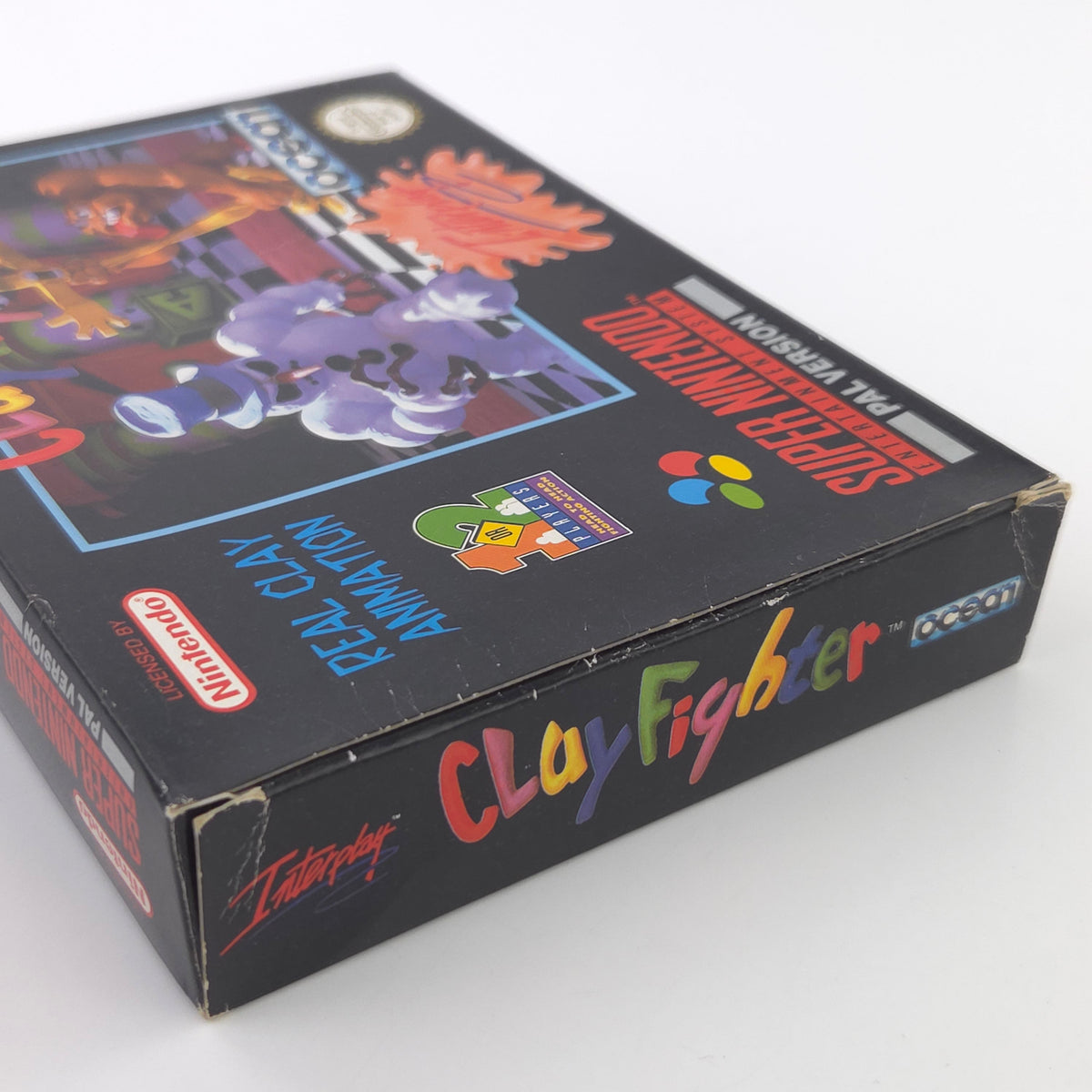 Super Nintendo Spiel – Clay Fighter (SNES OVP)