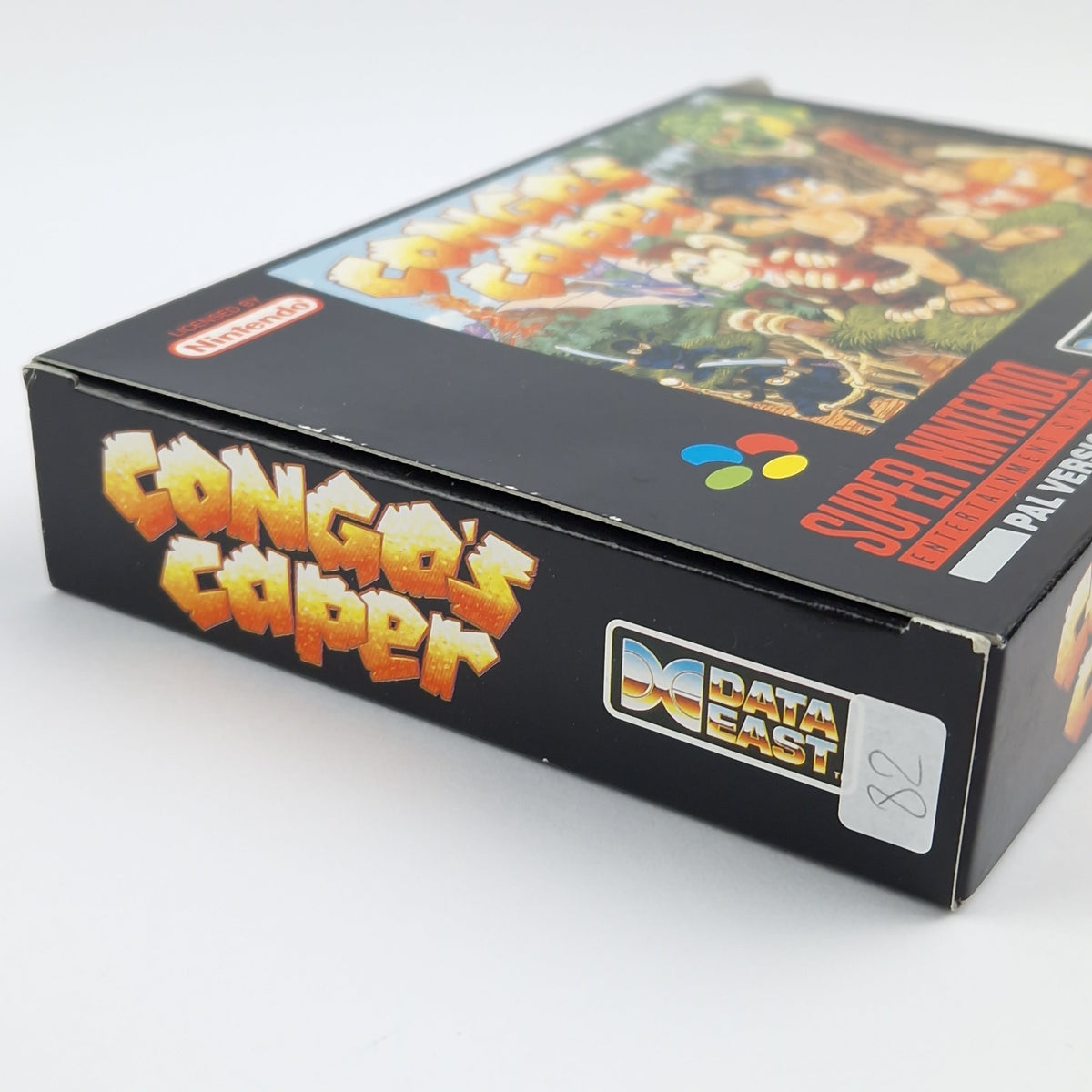 Super Nintendo Spiel – Congos Caper OVP CIB PAL NOE
