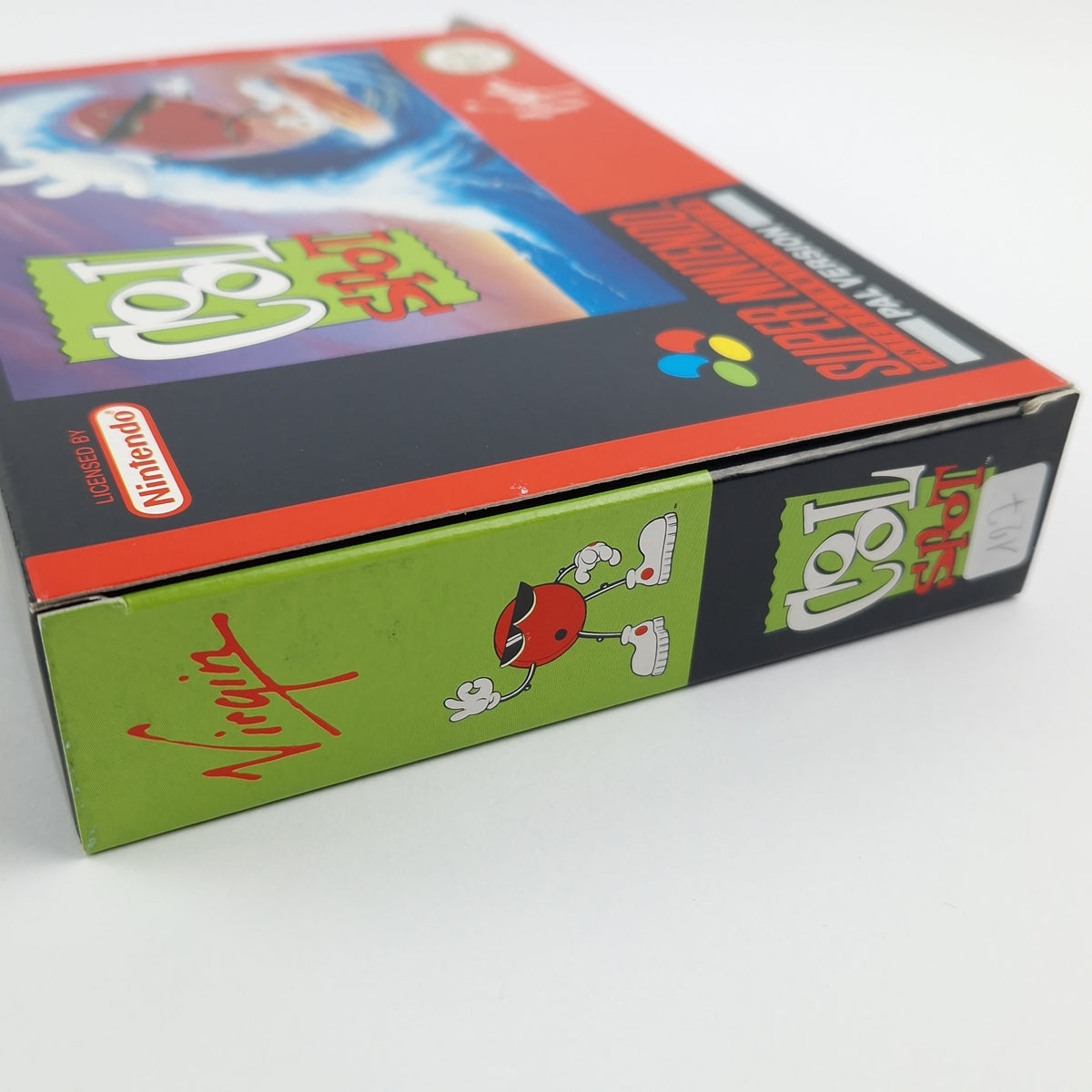 Super Nintendo Spiel – Cool Spot OVP CIB PAL NOE
