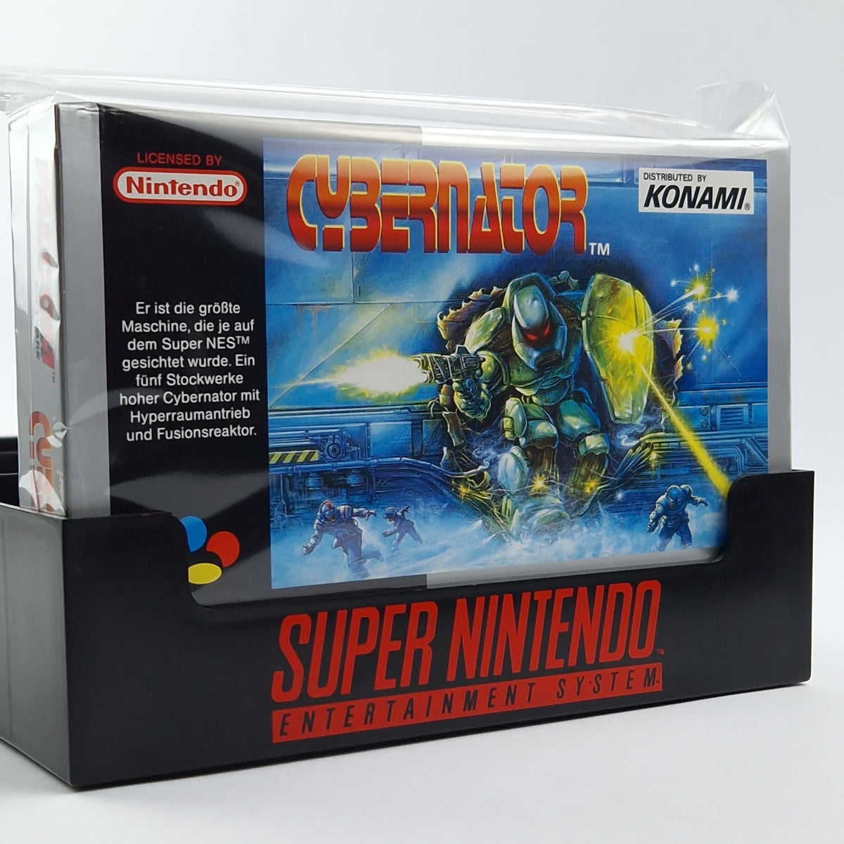 Super Nintendo Spiel – Cybernator OVP CIB PAL SNES