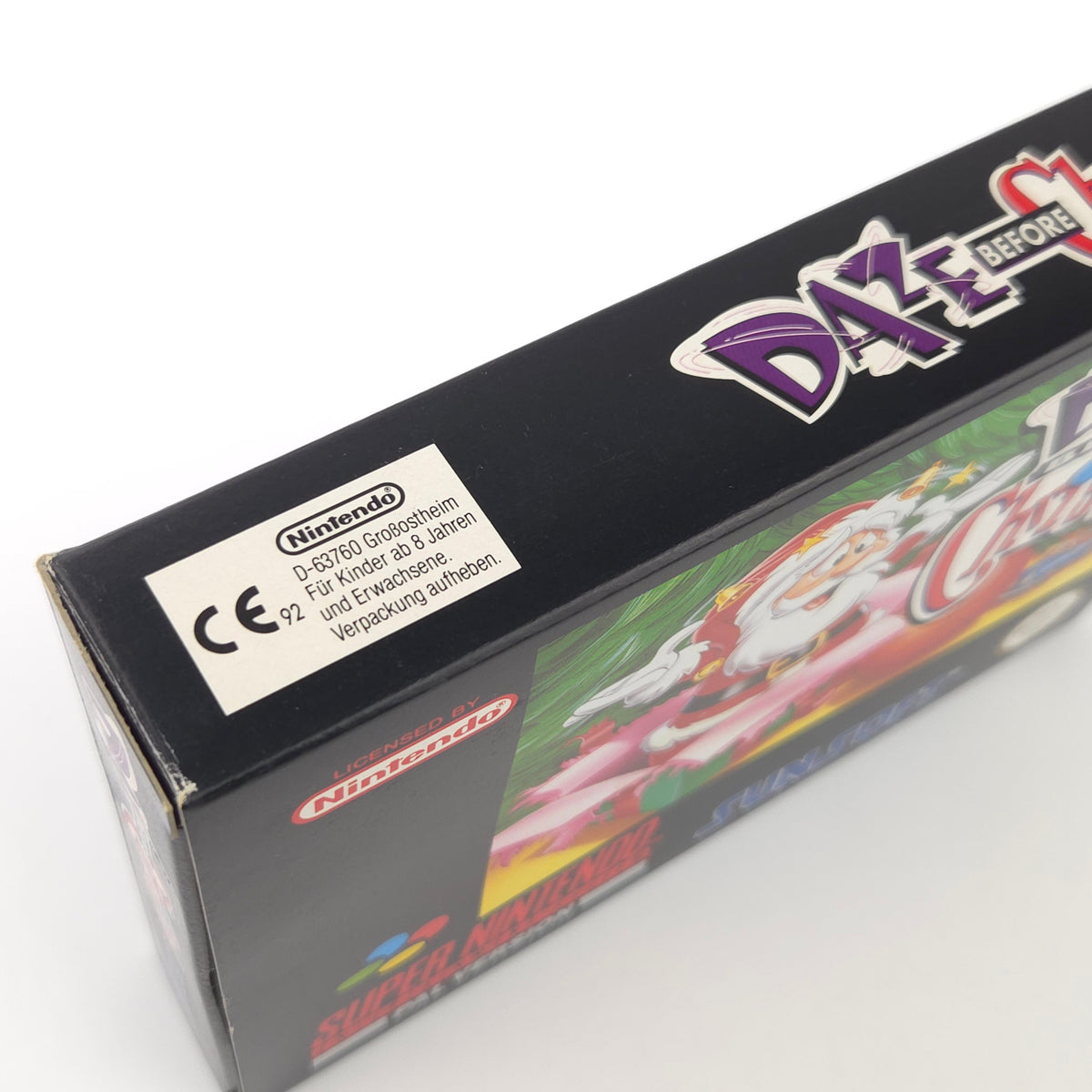 Super Nintendo Spiel DAZE before Christmas OVP PAL