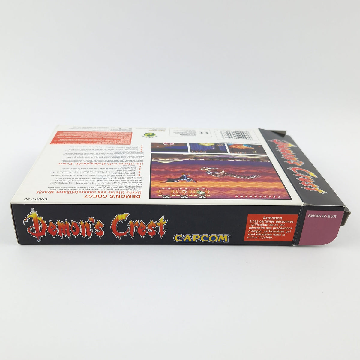 Super Nintendo Spiel – Demons Crest (SNES OVP PAL CIB)