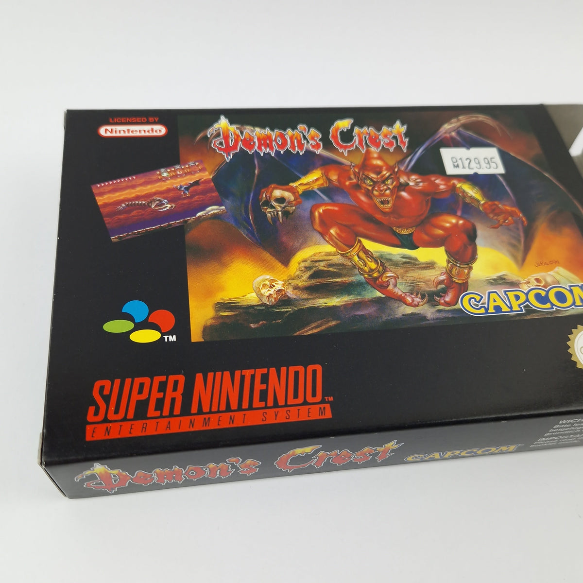 Super Nintendo Spiel – Demons Crest (SNES OVP PAL CIB)