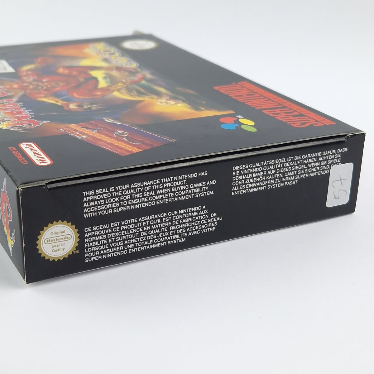 Super Nintendo Spiel – Demons Crest (SNES OVP PAL CIB)