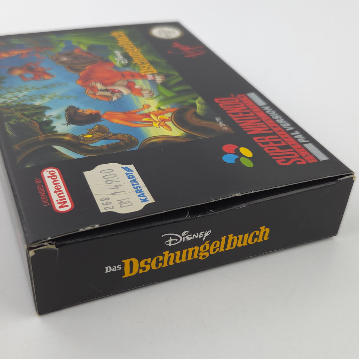 Super Nintendo Spiel Disney Dschungelbuch OVP PAL