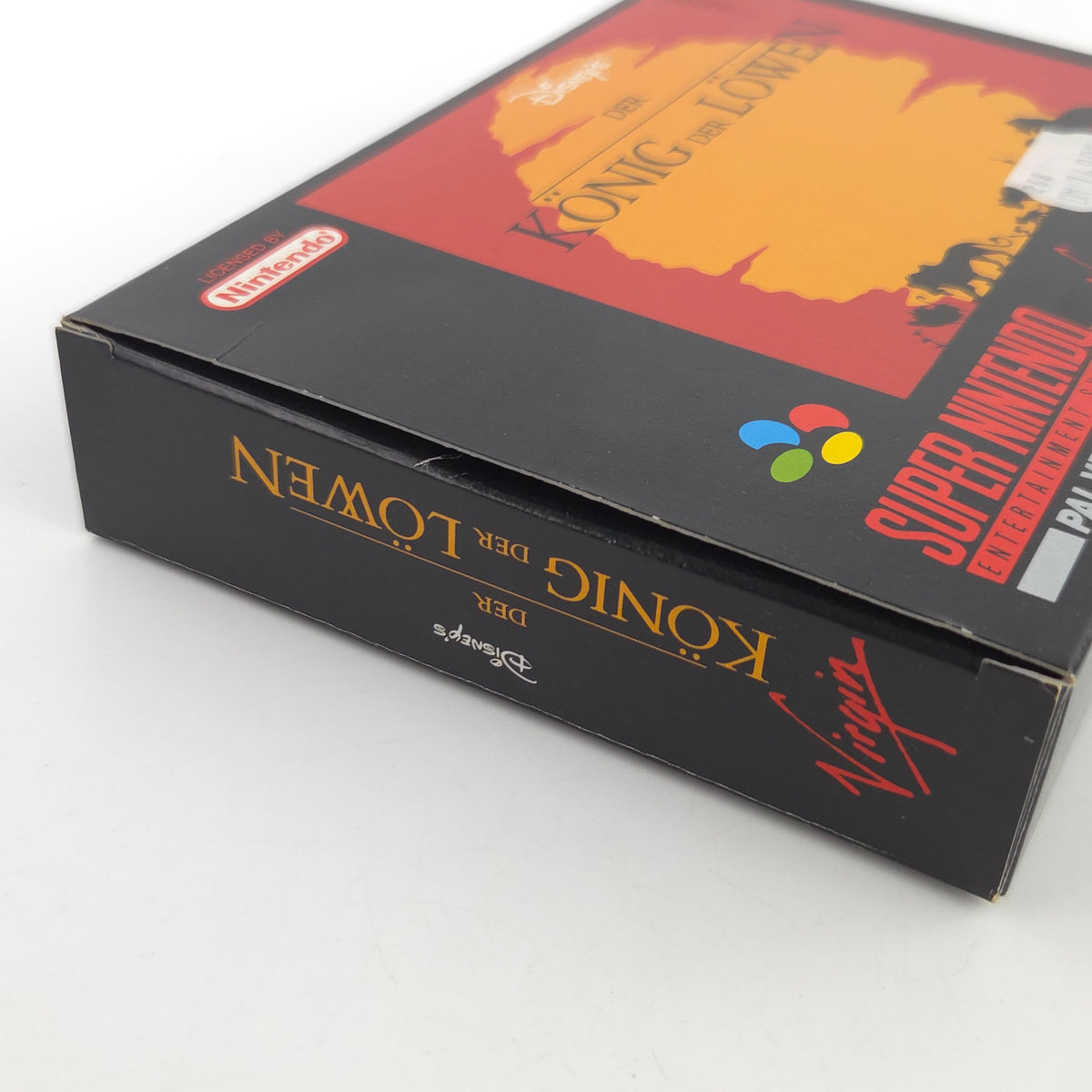 Super Nintendo Spiel König der Löwen OVP CIB PAL