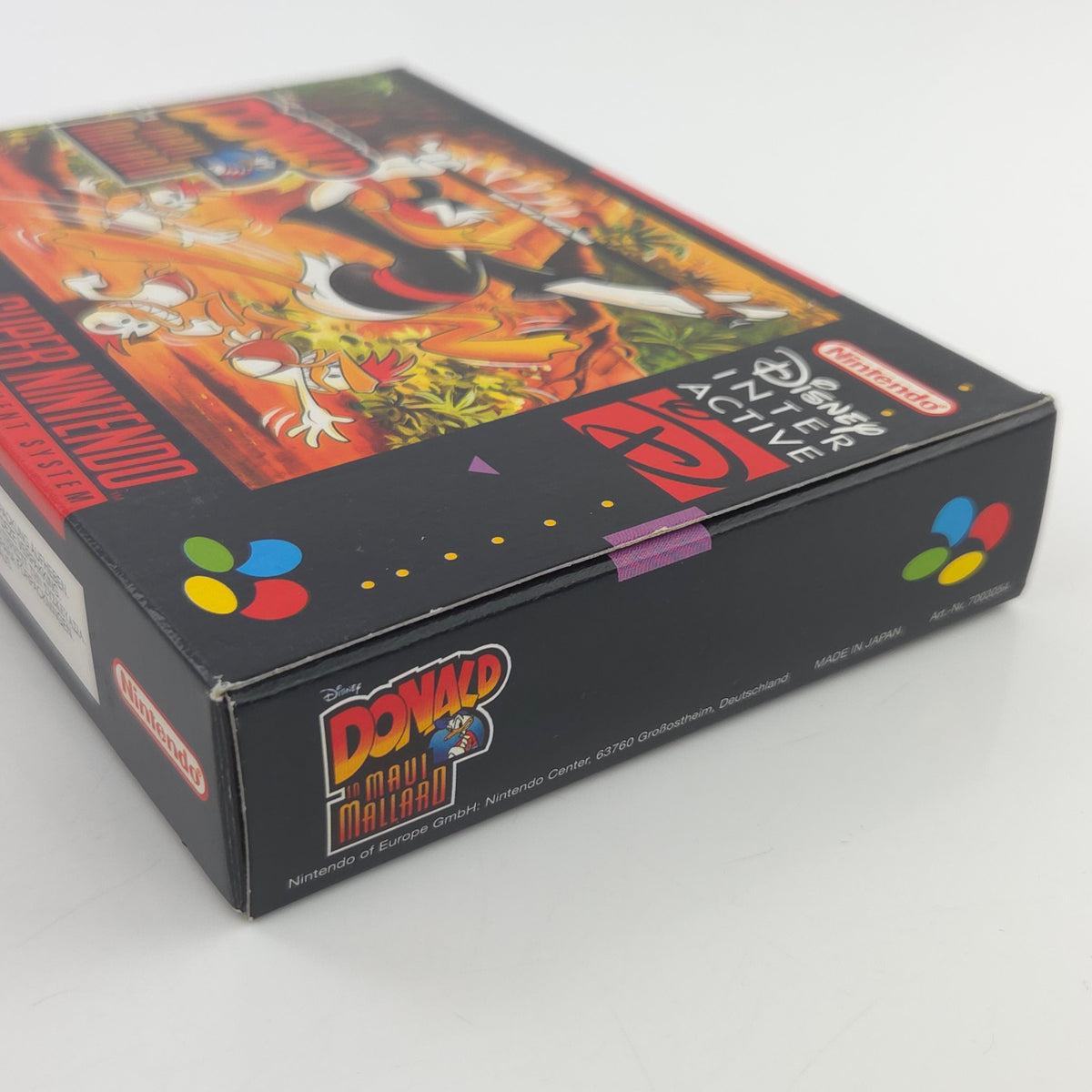 Super Nintendo Spiel – Donald in Maui Mallard SNES OVP PAL