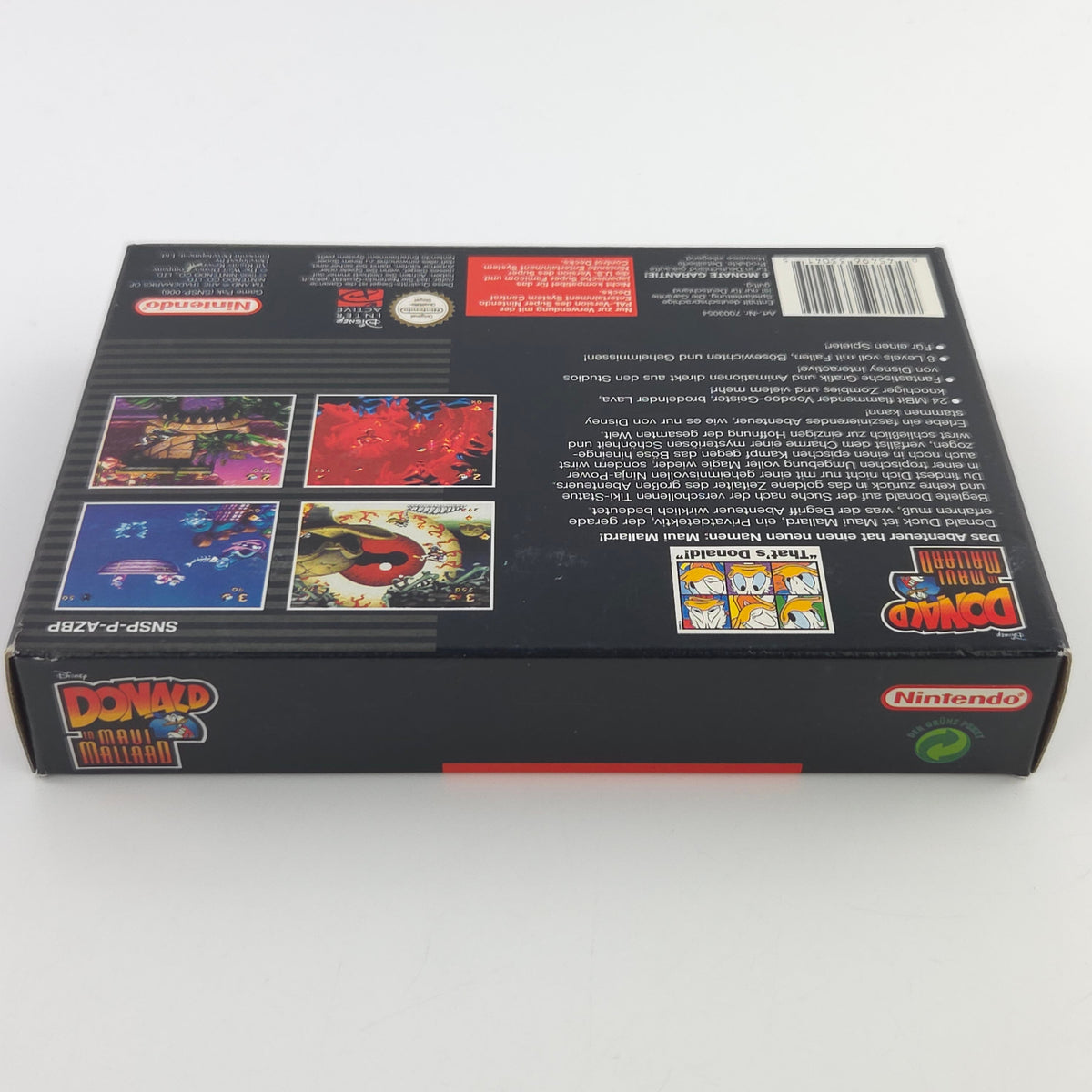 Super Nintendo Spiel – Donald in Maui Mallard SNES OVP PAL