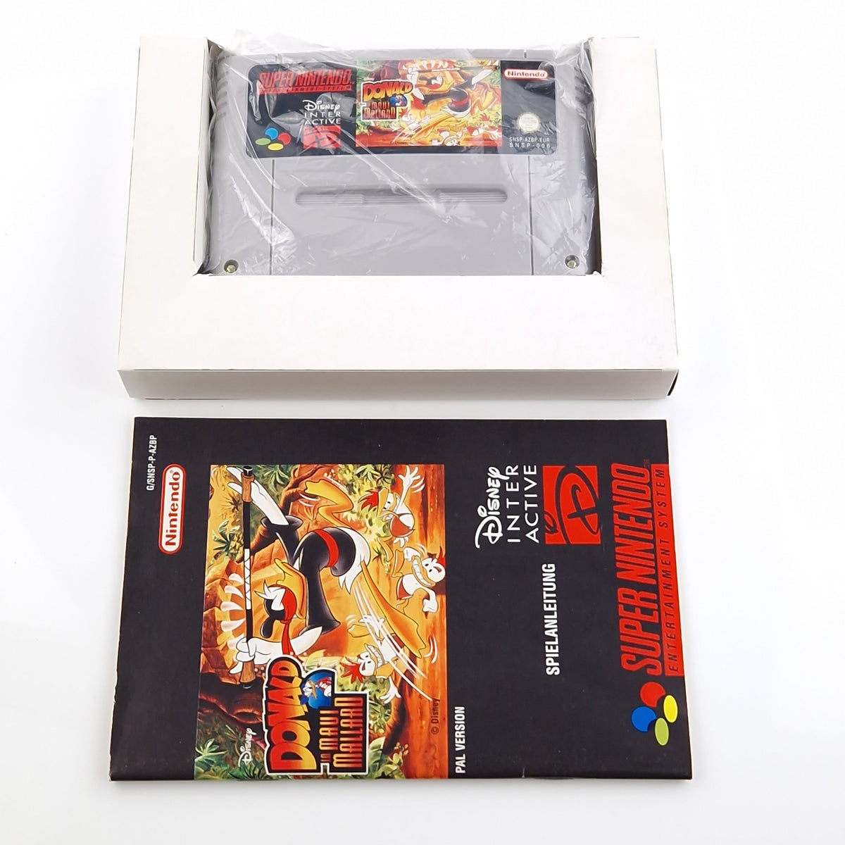 Super Nintendo Spiel – Donald in Maui Mallard SNES PAL OVP