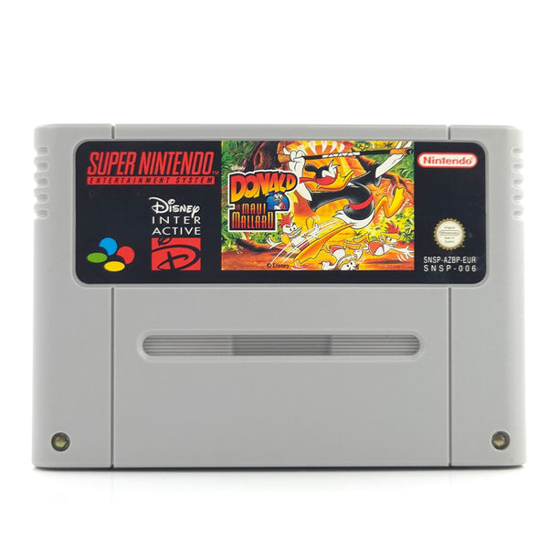 Super Nintendo Spiel Donald in Maui Mallard SNES PAL EUR