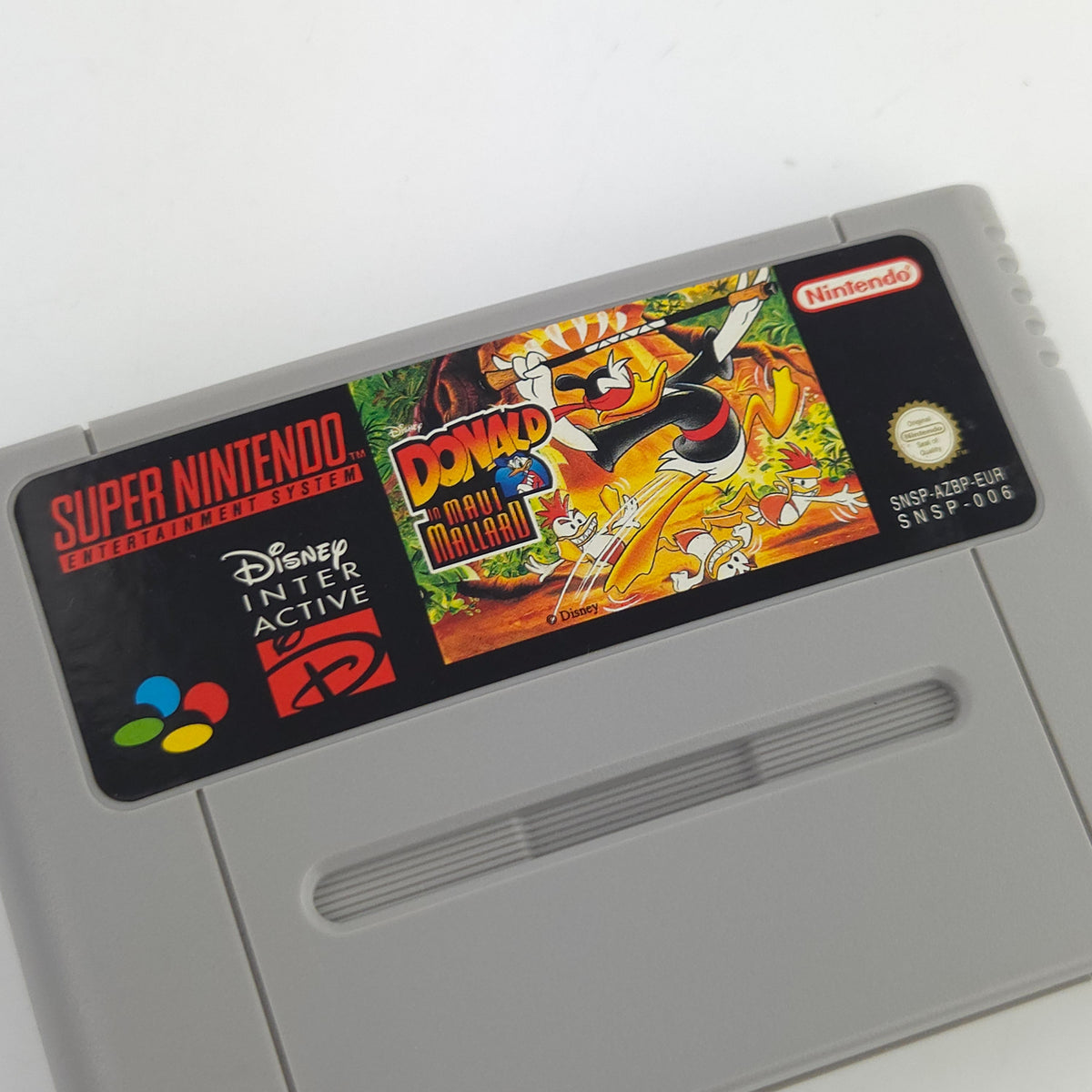 Super Nintendo Spiel Donald in Maui Mallard SNES PAL EUR