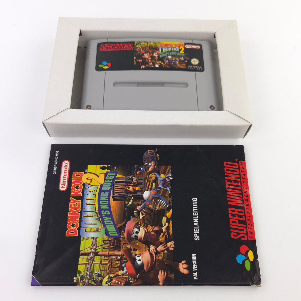 Super Nintendo Spiel – Donkey Kong Country 2 (OVP)