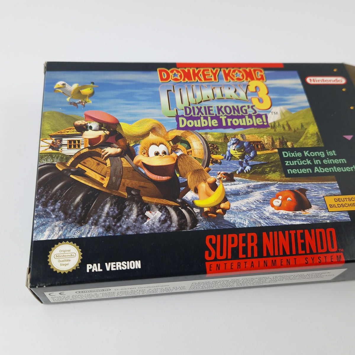 Super Nintendo Spiel – Donkey Kong Country 3 OVP CIB