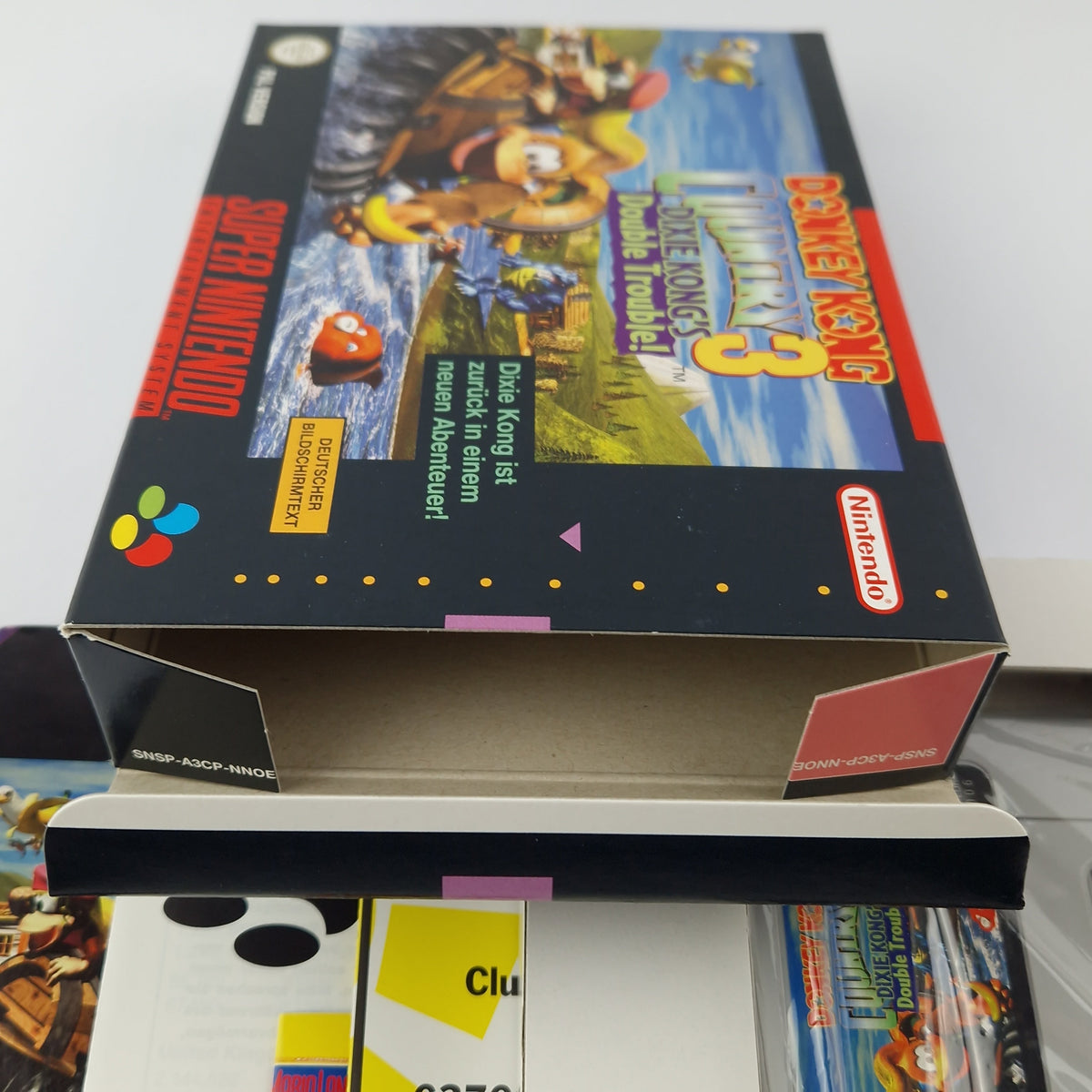 Super Nintendo Spiel – Donkey Kong Country 3 OVP CIB