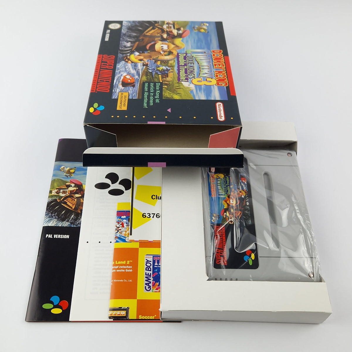 Super Nintendo Spiel – Donkey Kong Country 3 OVP CIB