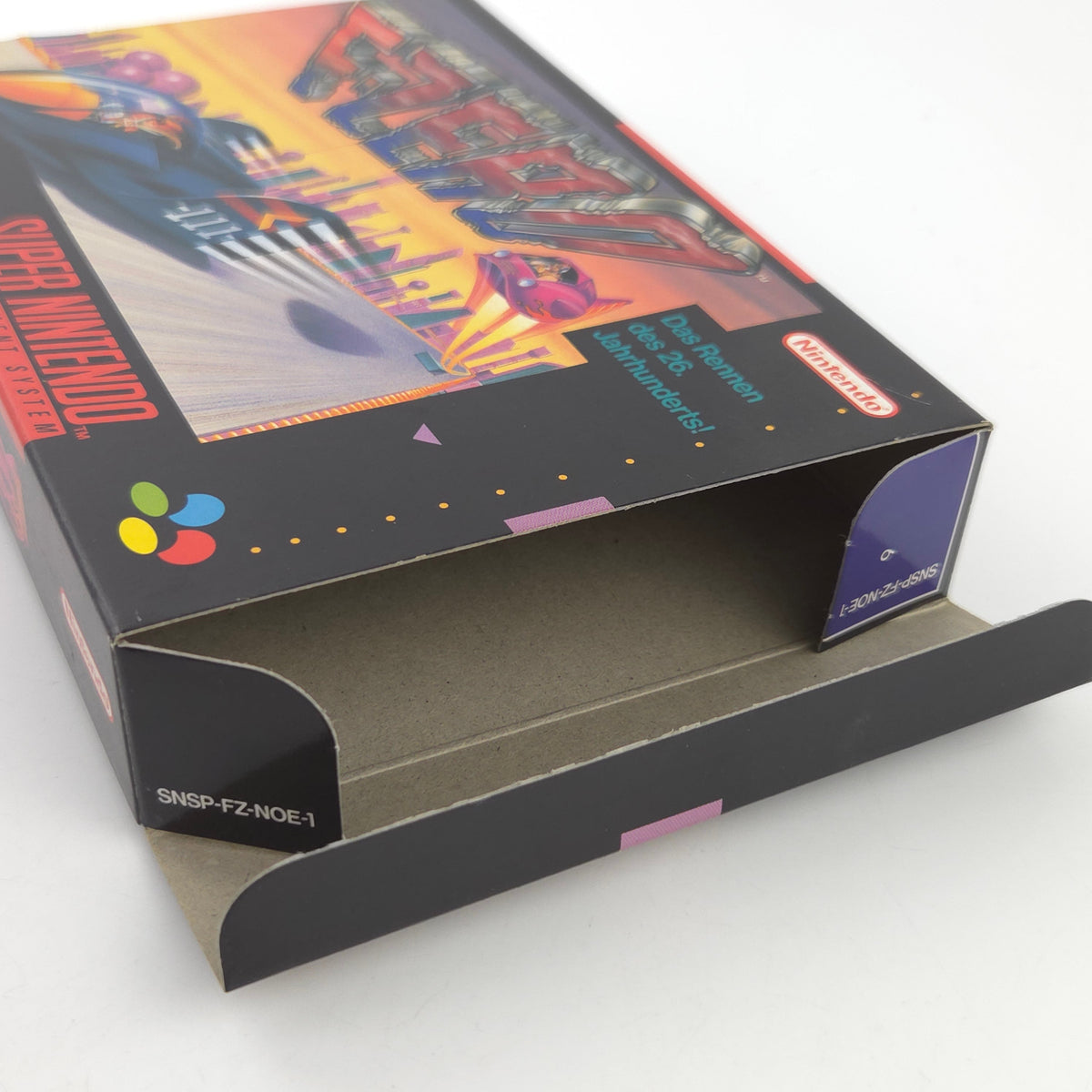 Super Nintendo Spiel F-Zero OVP Anleitung