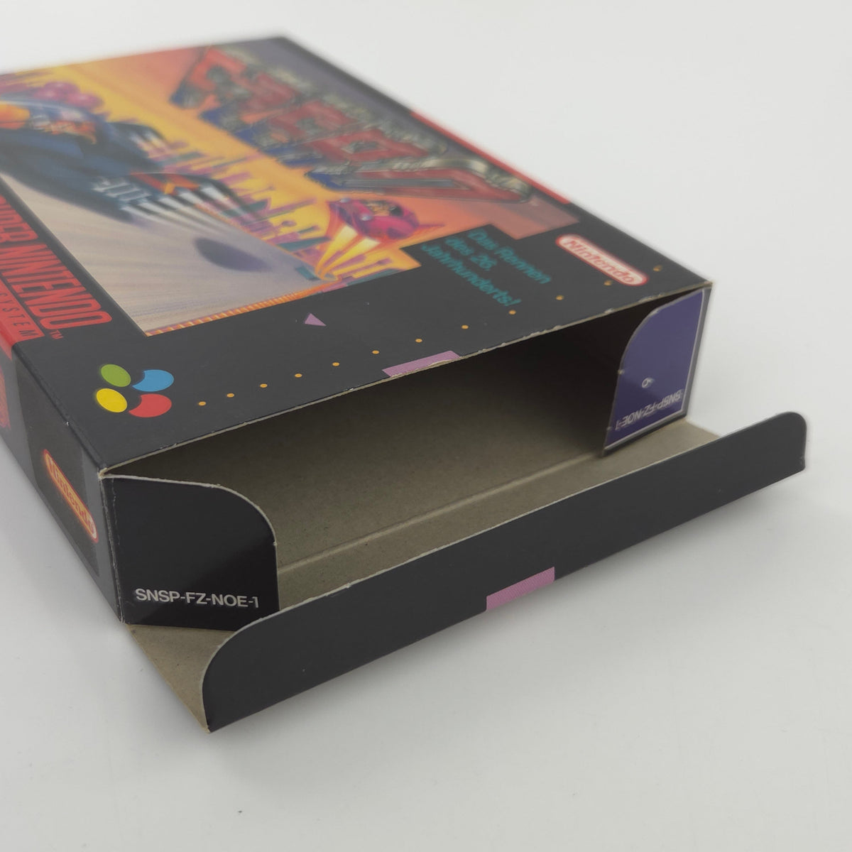 Super Nintendo Spiel F Zero SNES Modul Anleitung OVP PAL