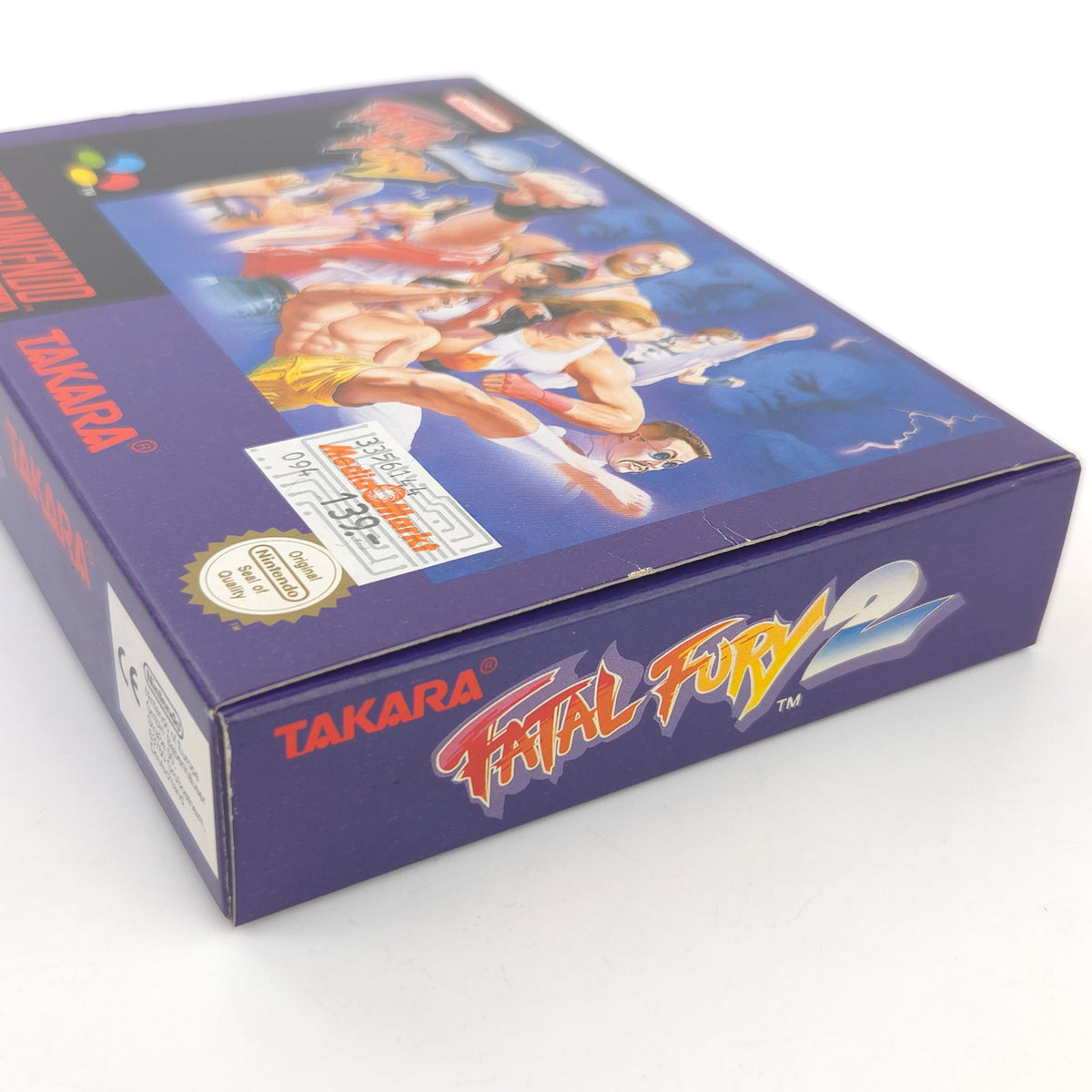 Super Nintendo Spiel Fatal Fury 2 OVP PAL CIB