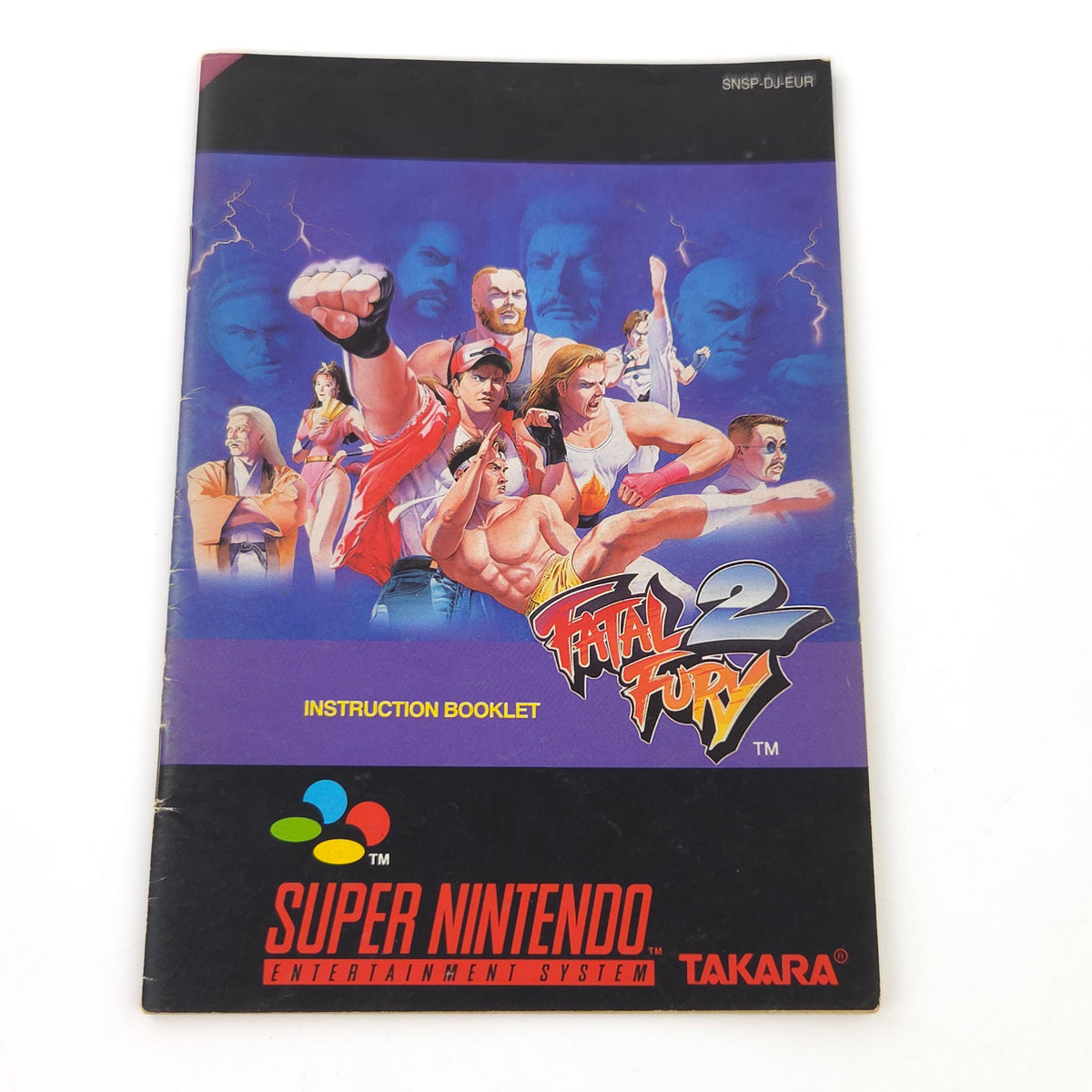 Super Nintendo Spiel Fatal Fury 2 OVP PAL CIB