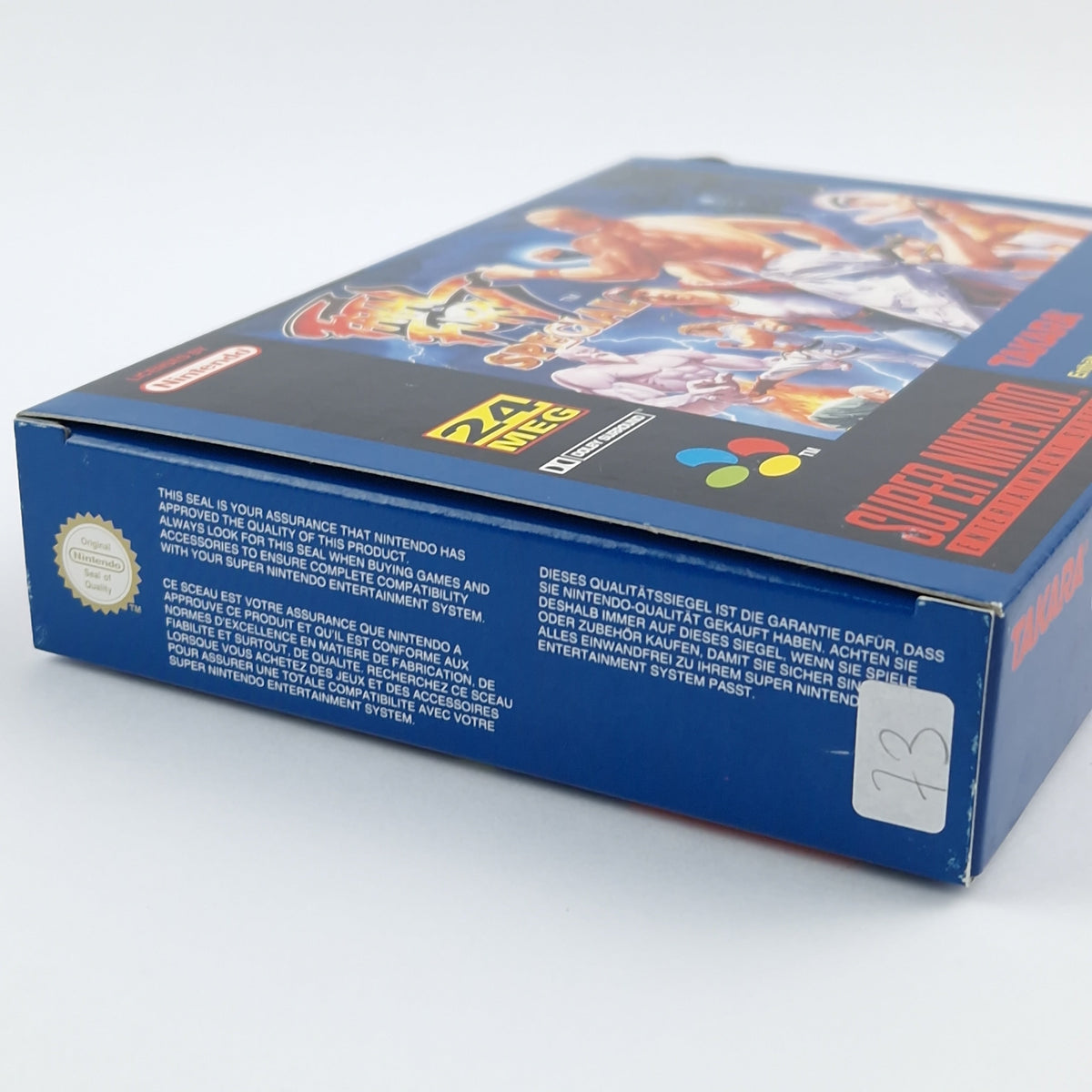 Super Nintendo Spiel – Fatal Fury Special OVP PAL CIB