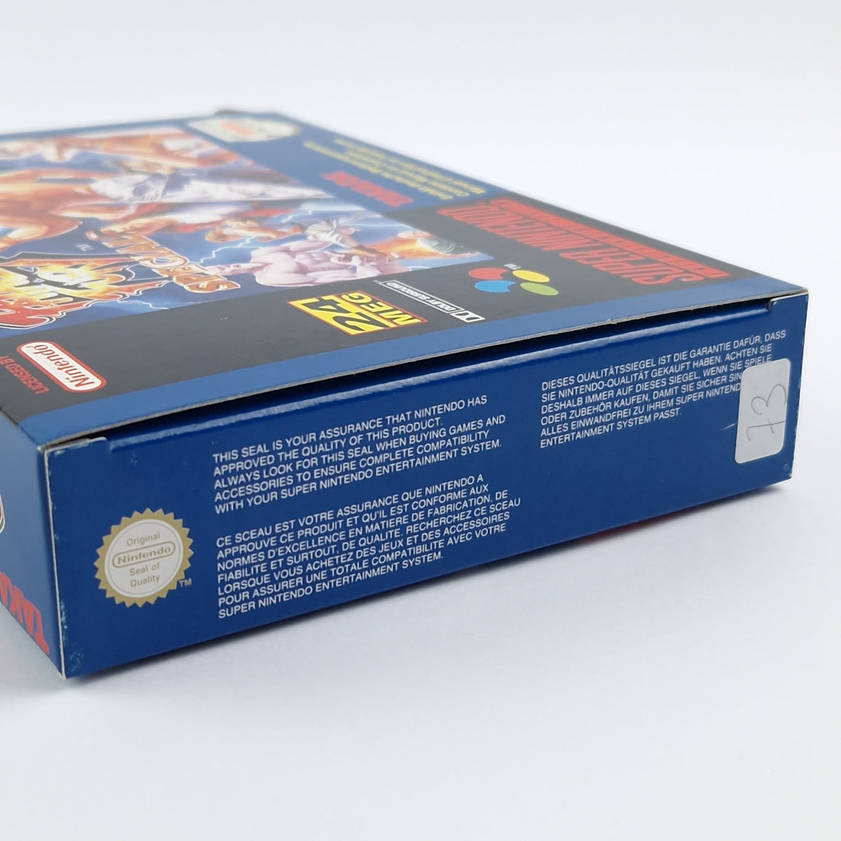 Super Nintendo Spiel – Fatal Fury Special OVP PAL CIB
