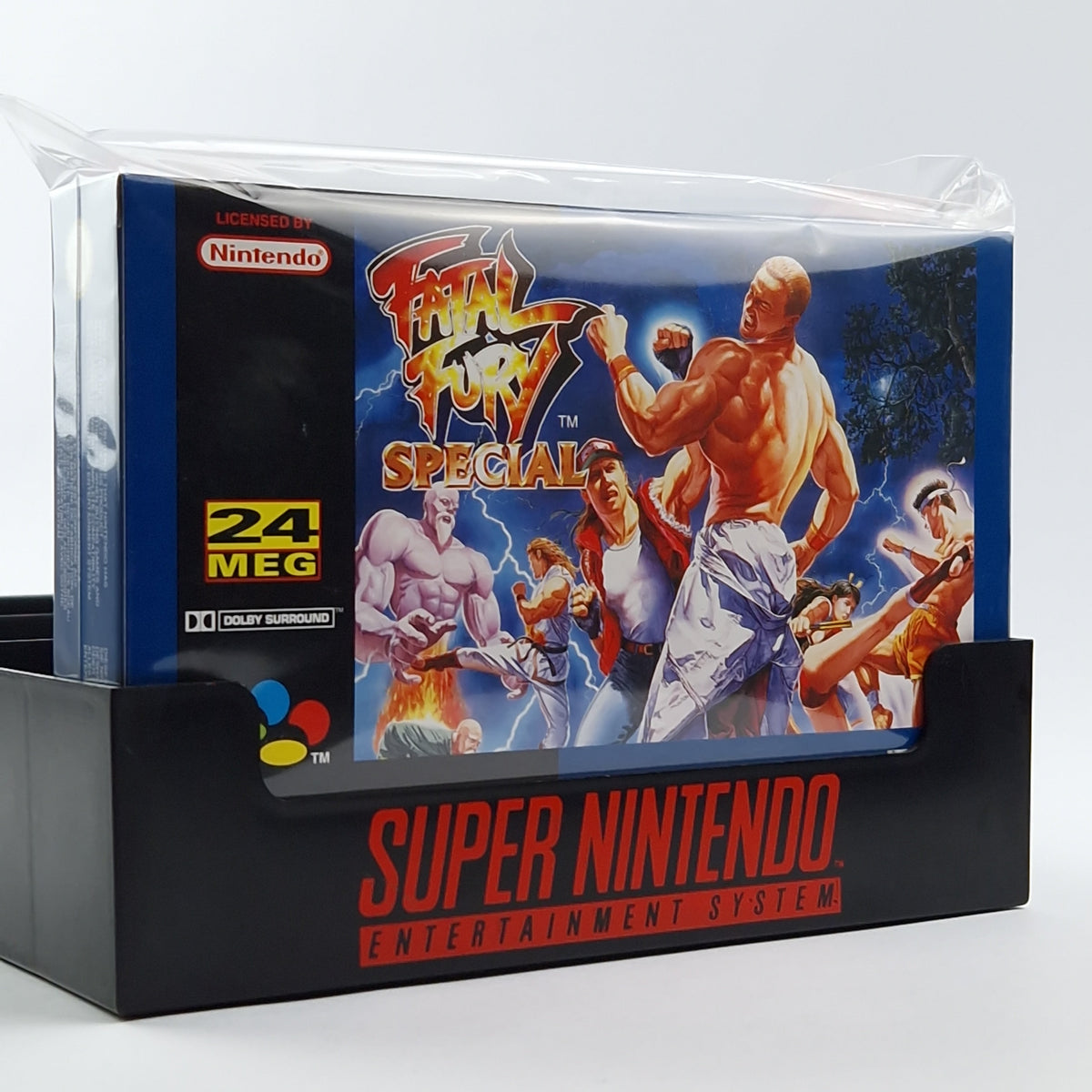 Super Nintendo Spiel – Fatal Fury Special OVP PAL CIB