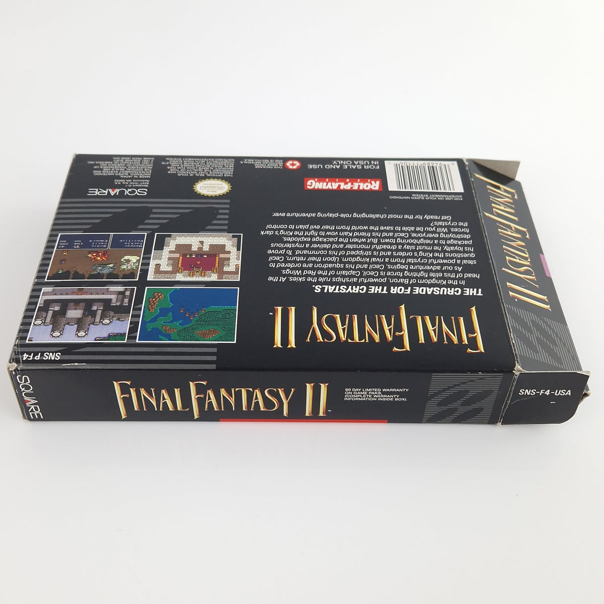 Super Nintendo Spiel – Final Fantasy II OVP NTSC USA