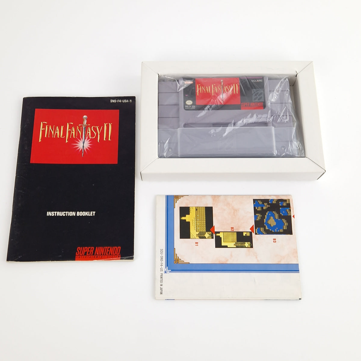 Super Nintendo Spiel – Final Fantasy II OVP NTSC USA