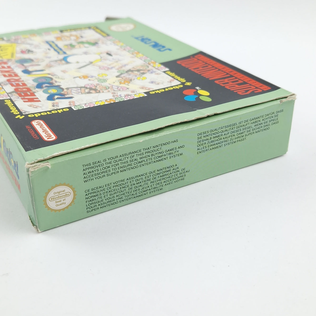 Super Nintendo Spiel: Hebereke´s Popoitto - OVP Anleitung Modul / SNES PAL