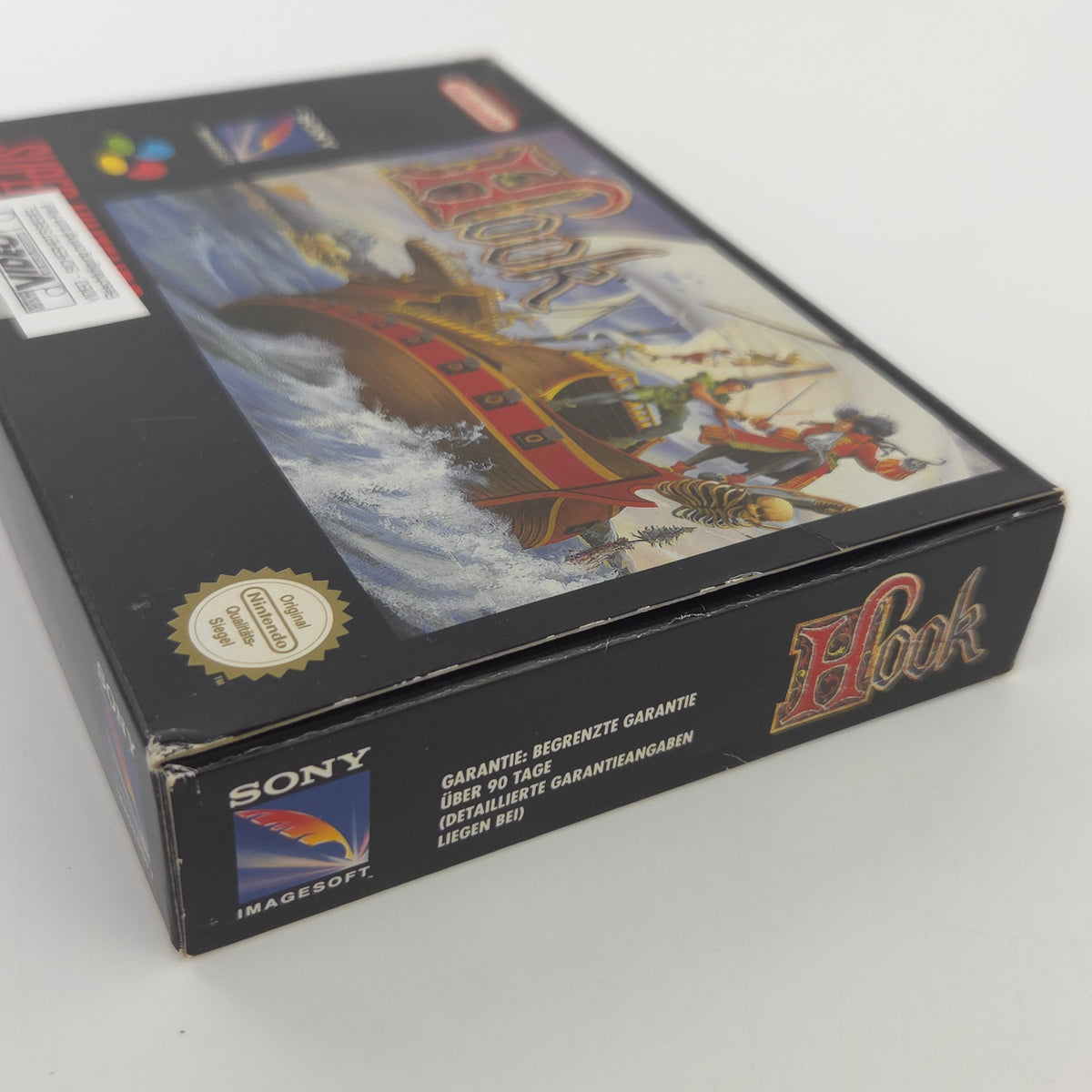 Super Nintendo Spiel Hook SNES Komplett OVP PAL NOE