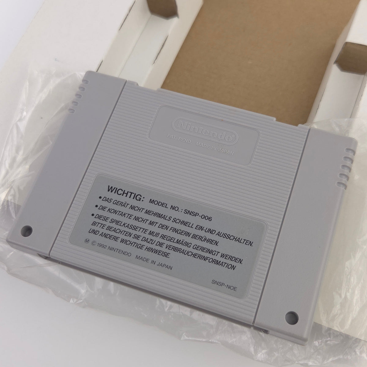 Super Nintendo Spiel – Illusion of Time OVP PAL SNES