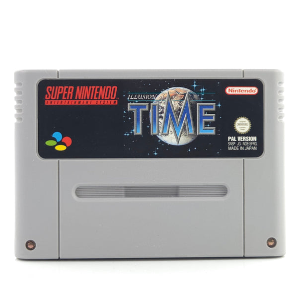 Super Nintendo Spiel Illusion of Time SNES PAL Modul