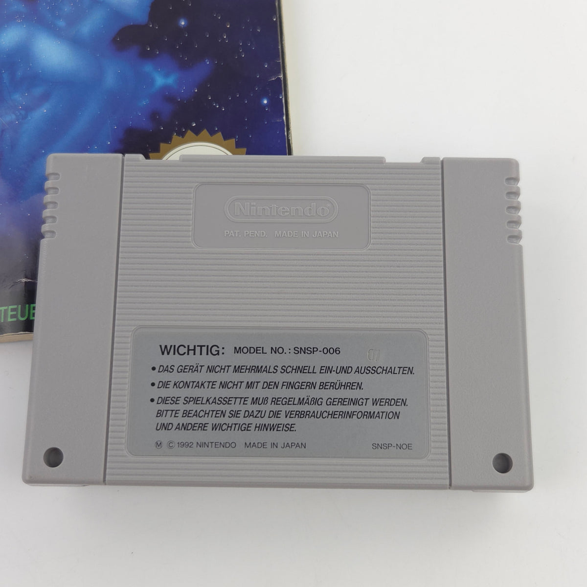Super Nintendo Spiel – Illusion of Time (SNES OVP)