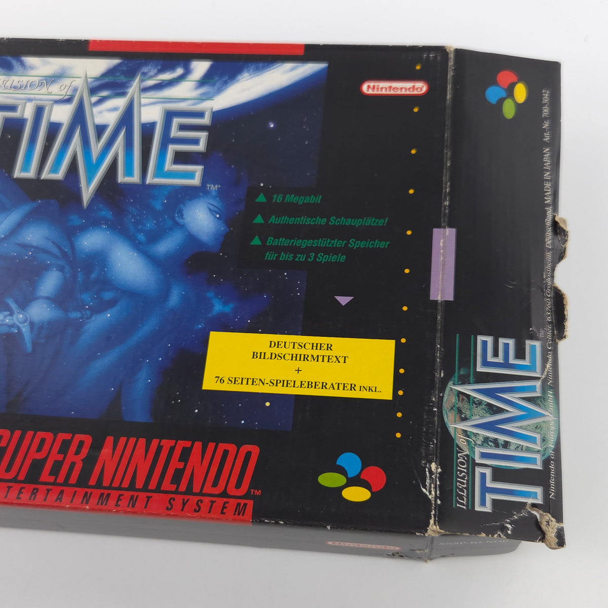 Super Nintendo Spiel – Illusion of Time (SNES OVP)