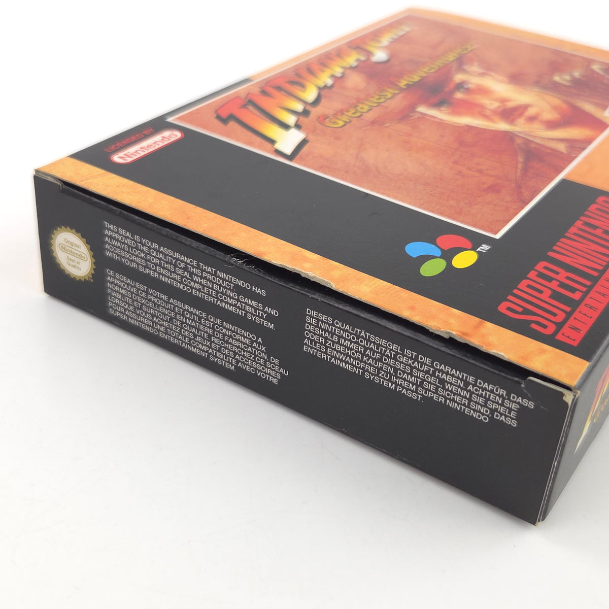 Super Nintendo Spiel Indiana Jones OVP