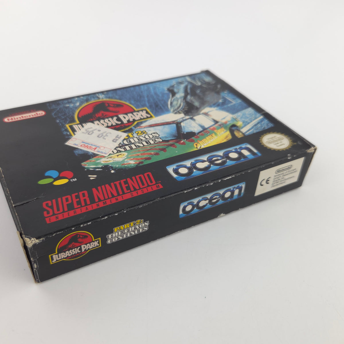 Super Nintendo Spiel Jurassic Park 2 Chaos Continues OVP PAL