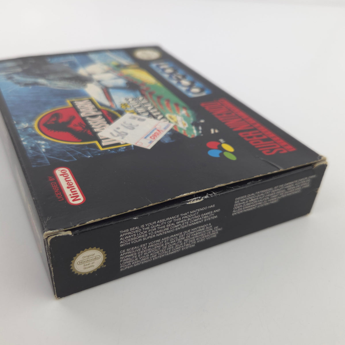 Super Nintendo Spiel Jurassic Park 2 Chaos Continues OVP PAL