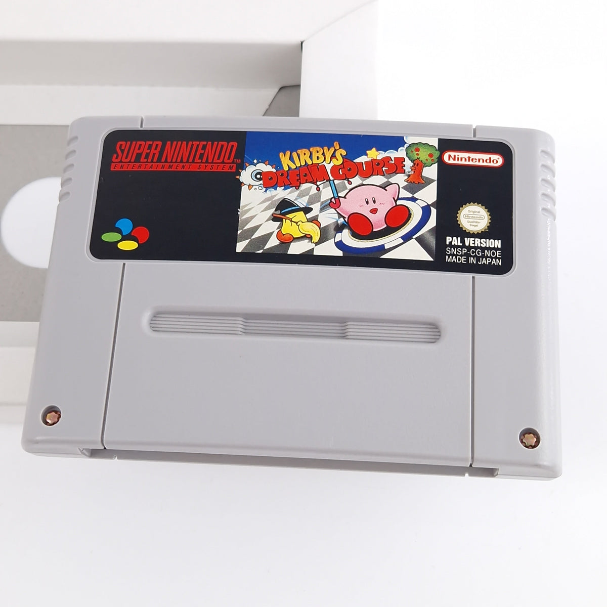 Super Nintendo Spiel – Kirbys Dream Course SNES OVP PAL