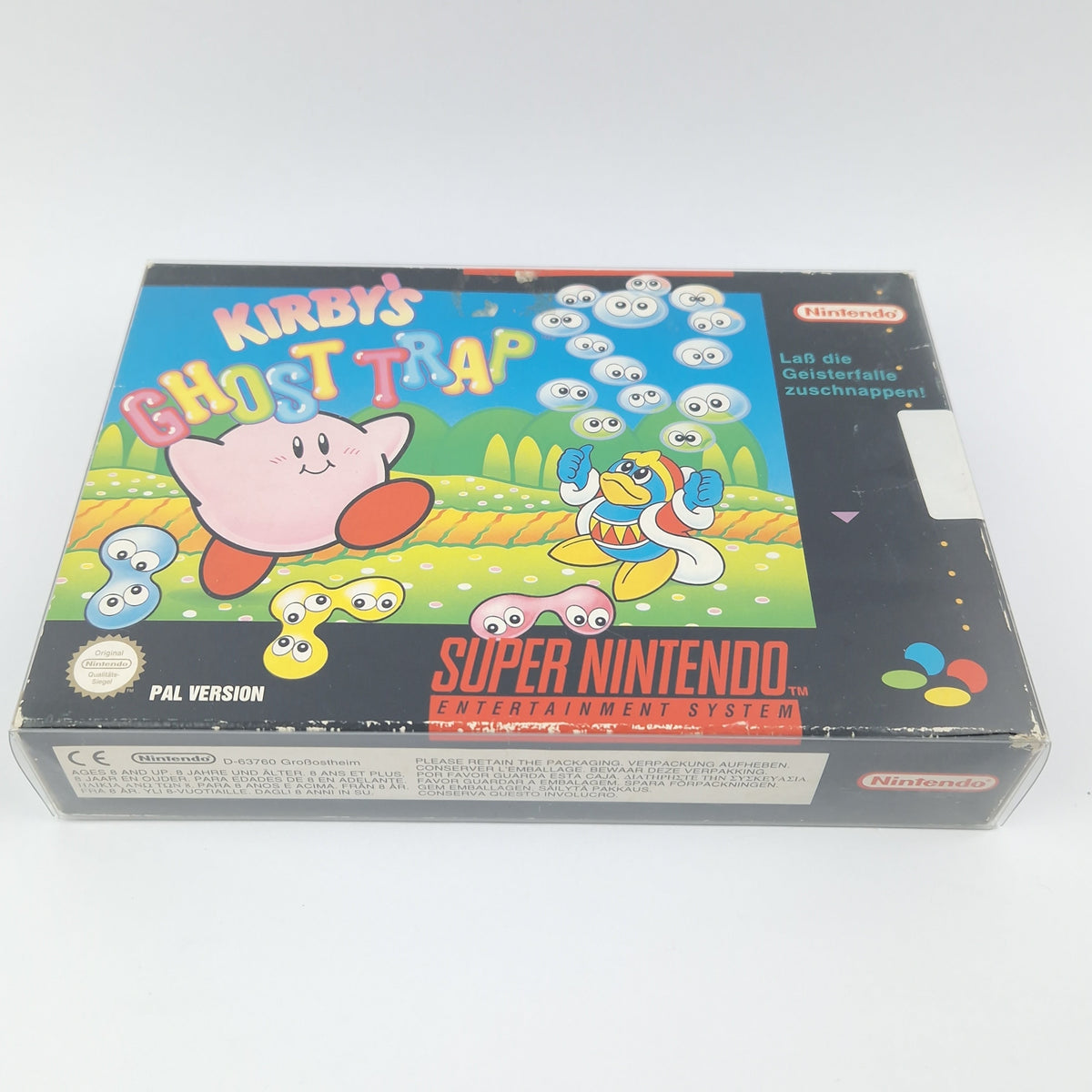 Super Nintendo Spiel – Kirbys Ghost Trap OVP CIB SNES NOE