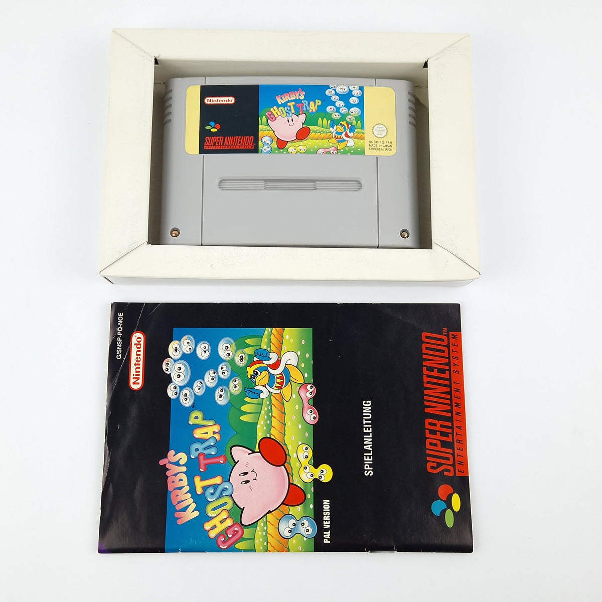 Super Nintendo Spiel – Kirbys Ghost Trap OVP CIB SNES NOE