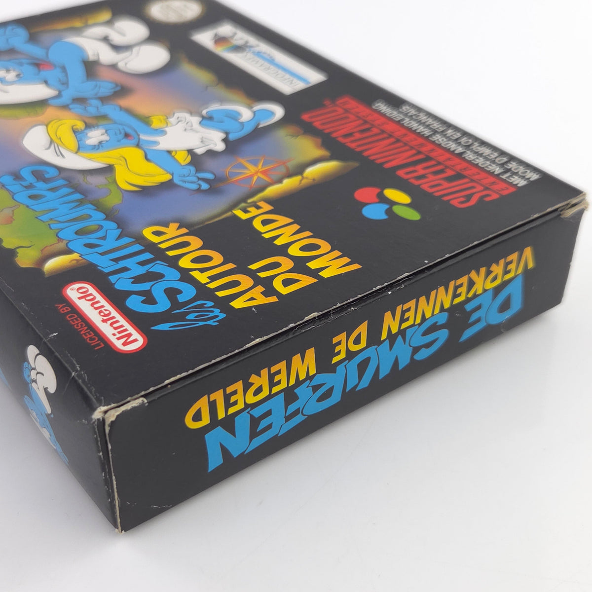 Super Nintendo Spiel – Les Schtroumpfs (SNES OVP)