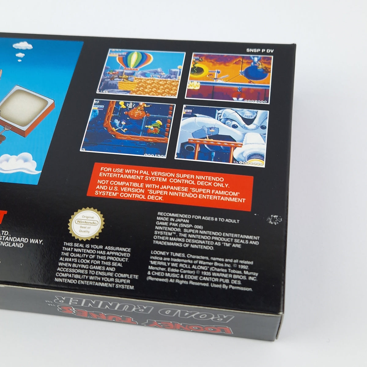 Super Nintendo Spiel – Looney Tunes Road Runner OVP CIB