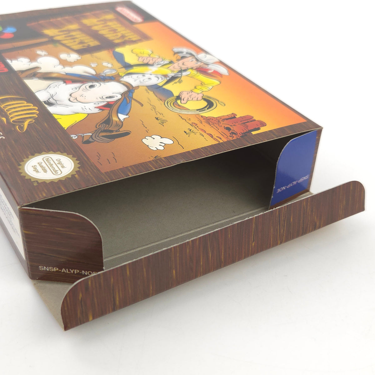 Super Nintendo Spiel Lucky Luke Modul Anleitung OVP