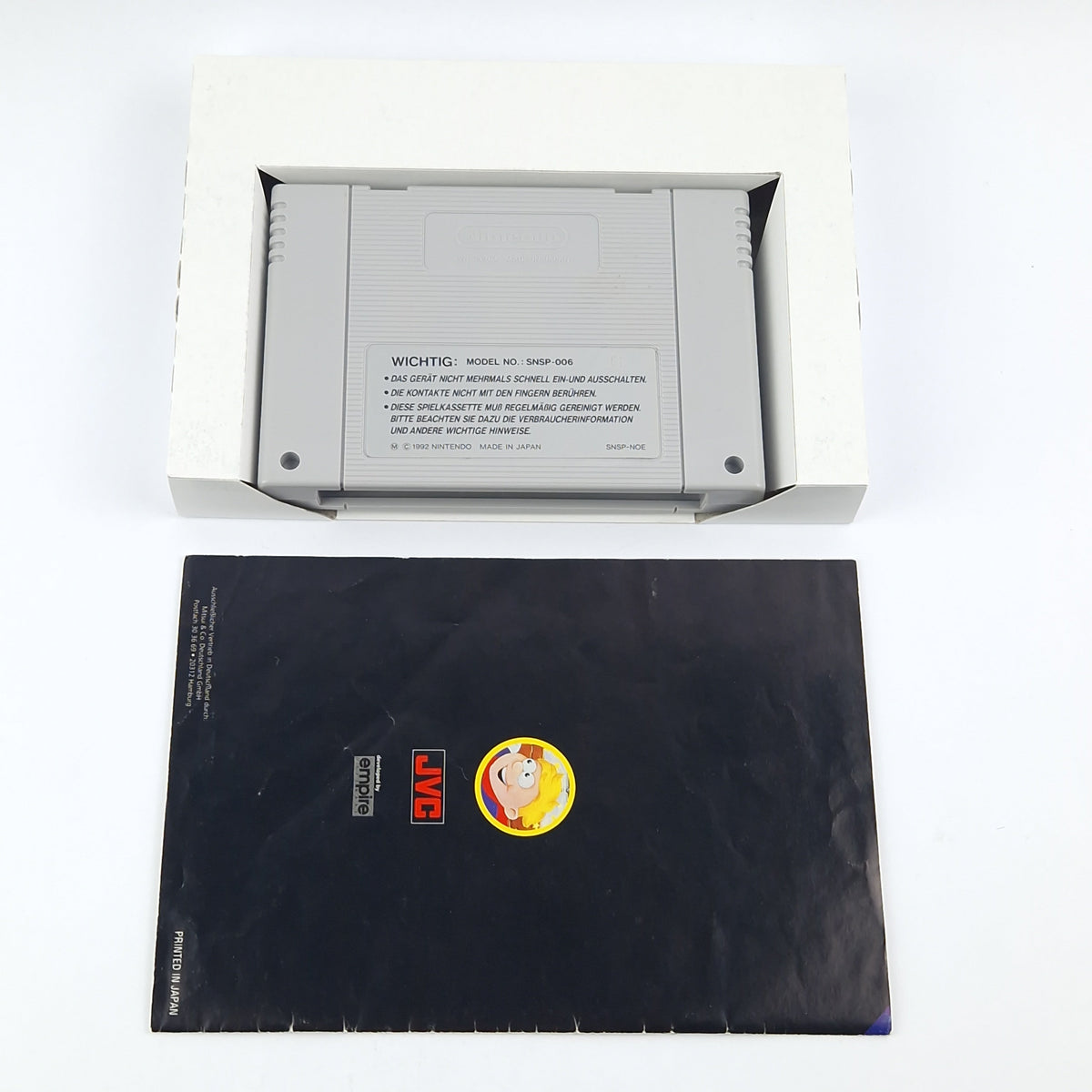 Super Nintendo Spiel – Magic Boy Modul Anleitung OVP PAL