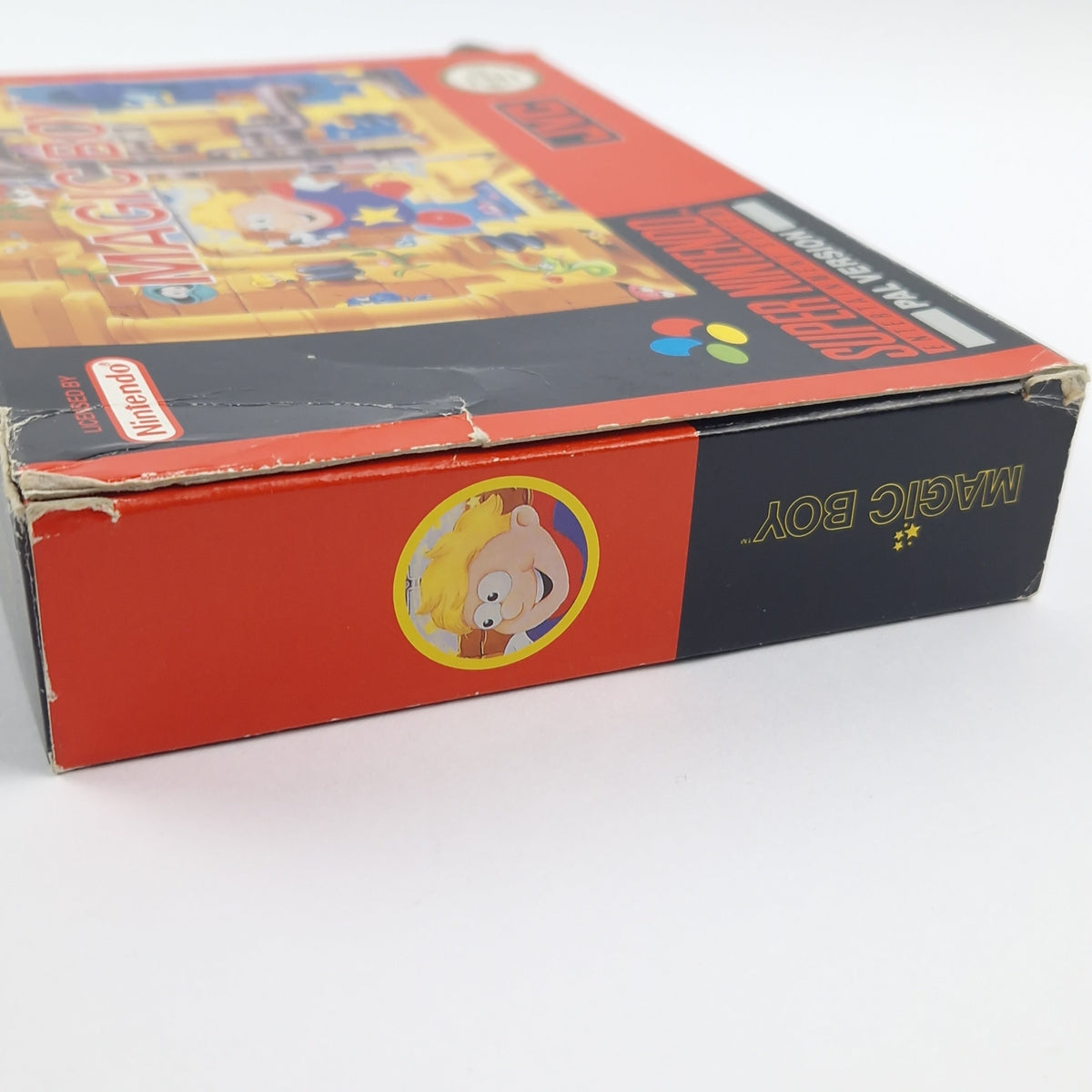 Super Nintendo Spiel – Magic Boy Modul Anleitung OVP PAL
