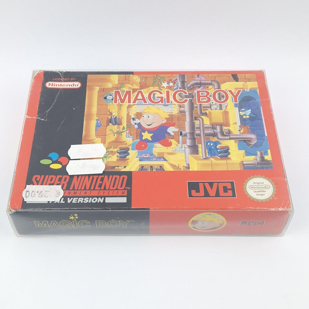 Super Nintendo Spiel – Magic Boy Modul Anleitung OVP PAL