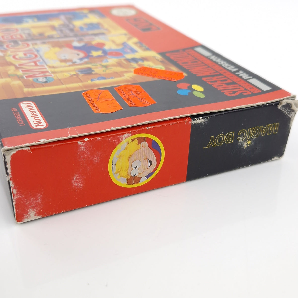 Super Nintendo Spiel – Magic Boy SNES Modul OVP PAL NOE