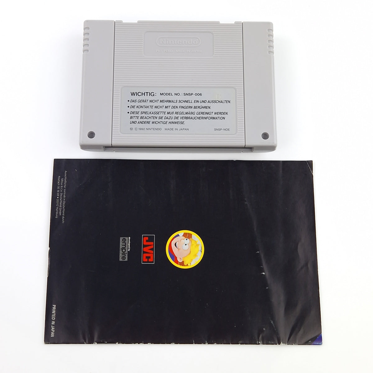 Super Nintendo Spiel – Magic Boy SNES Modul OVP PAL NOE
