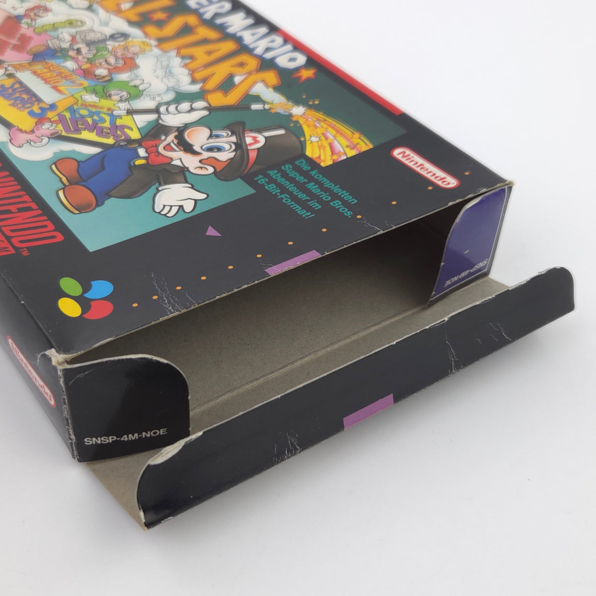 Super Nintendo Spiel – Super Mario All Stars (SNES OVP)