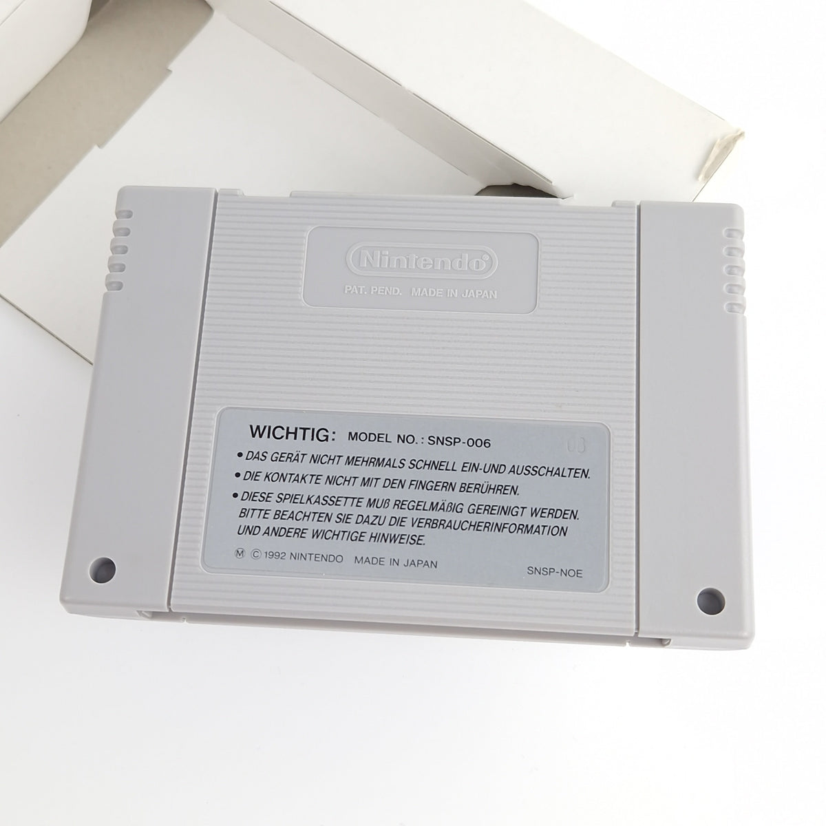 Super Nintendo Spiel – Super Mario Allstars OVP SNES
